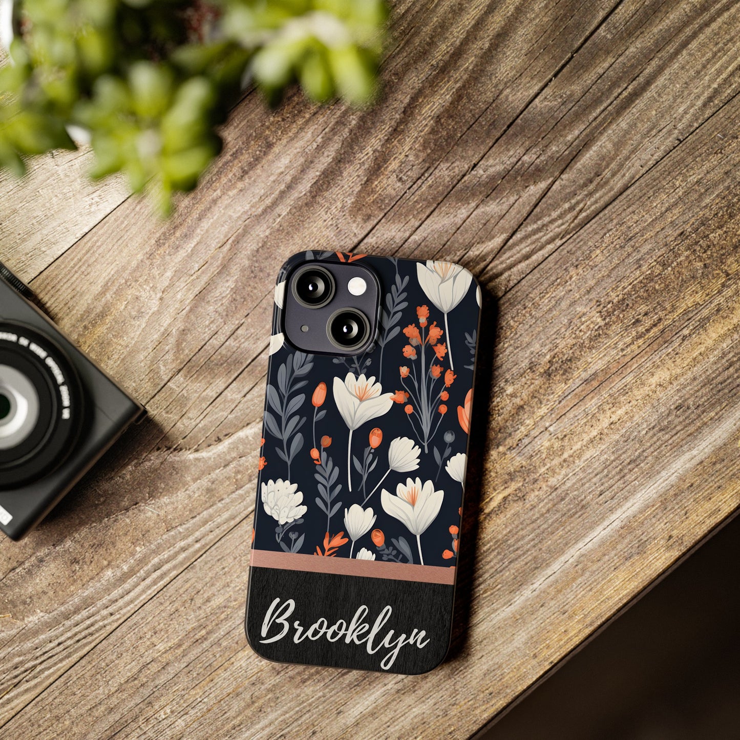 Brooklyn Personalized Slim Phone Cases