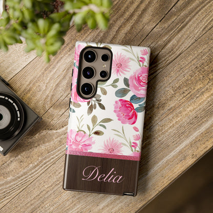 Delia Personalized Tough Cases