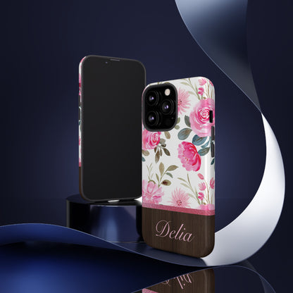 Delia Personalized Tough Cases