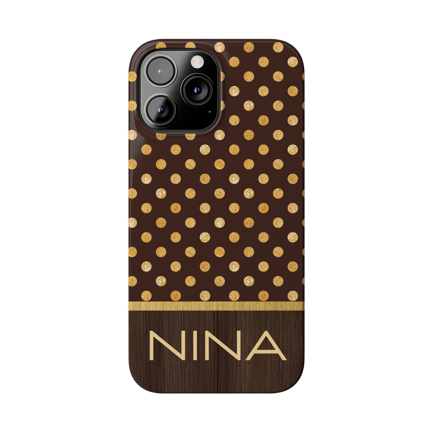 Nina Personalized Slim Phone Cases