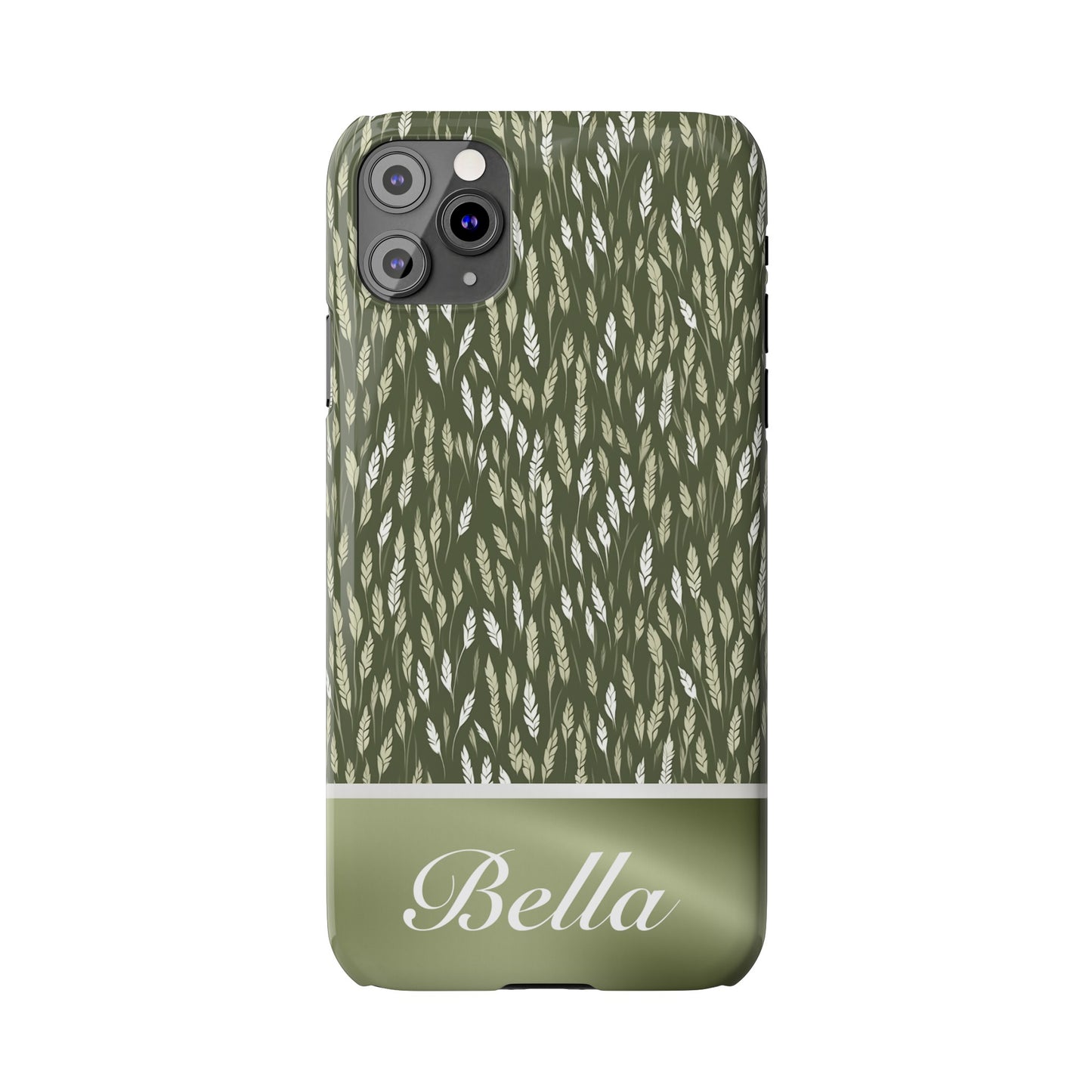 Bella Personalized Slim Phone Cases