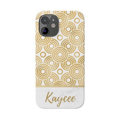 Kaycee Personalized Slim Phone Cases