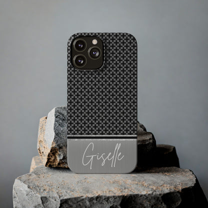 Giselle Personalized Slim Phone Cases