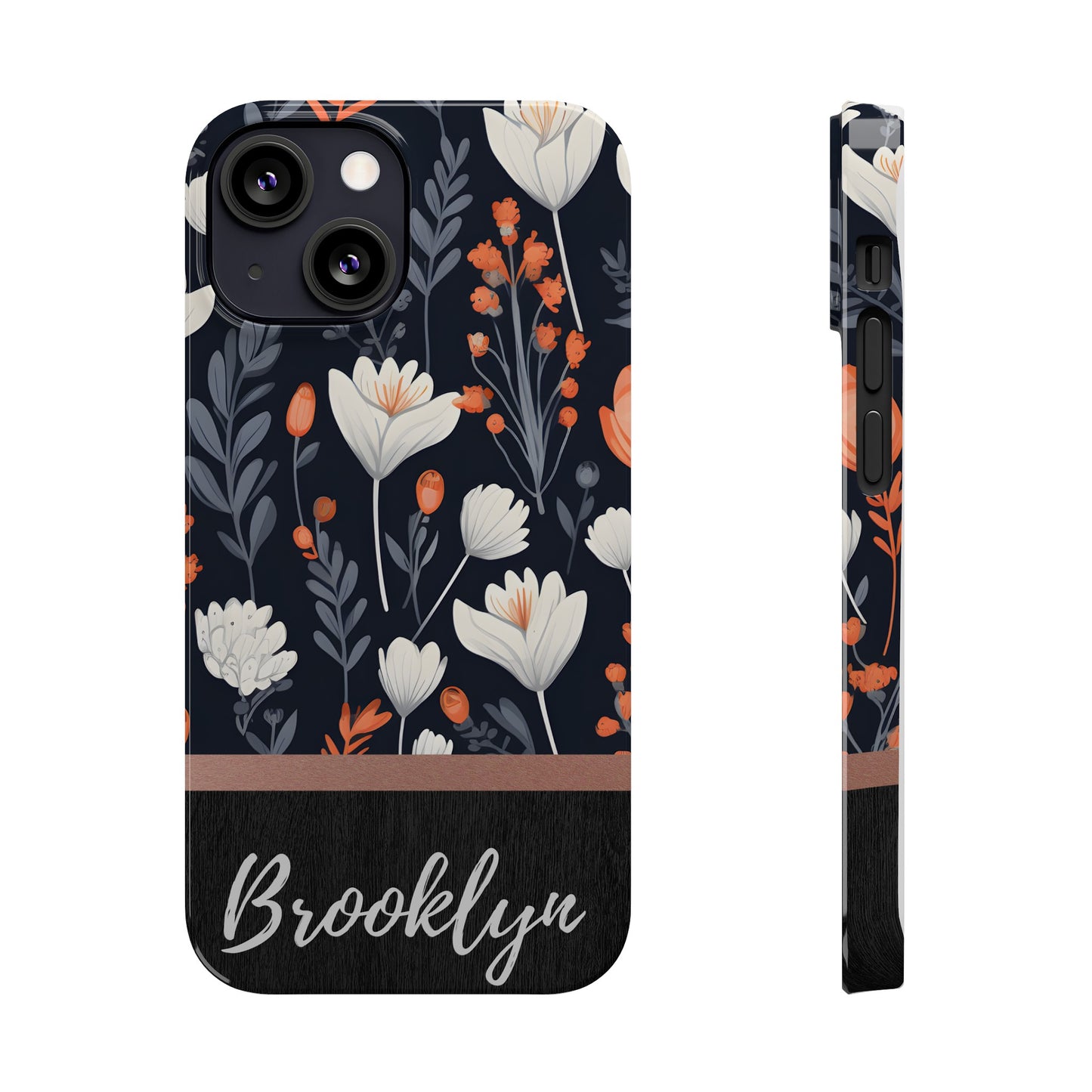 Brooklyn Personalized Slim Phone Cases