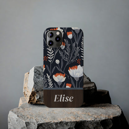 Elise Personalized Slim Phone Cases