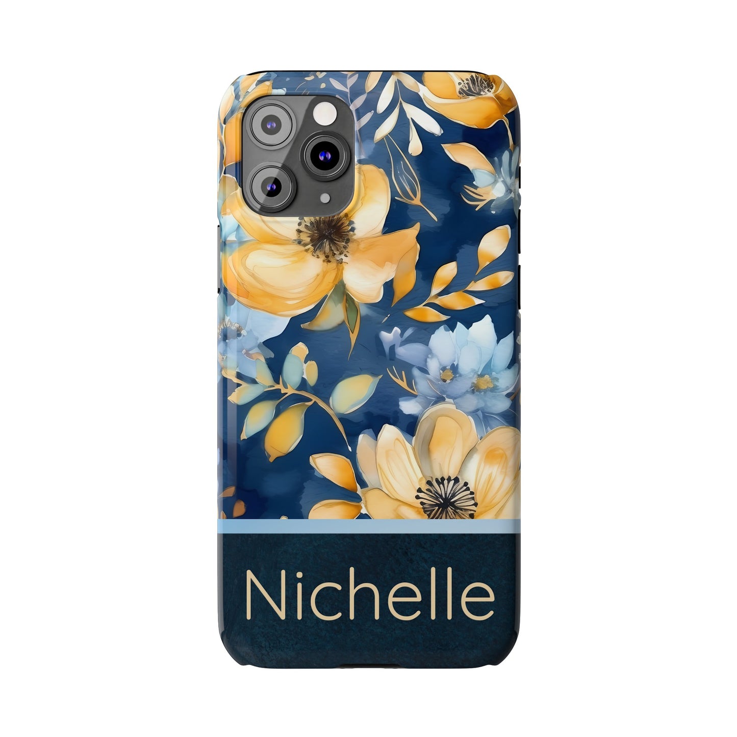 Nichelle Personalized Slim Phone Cases