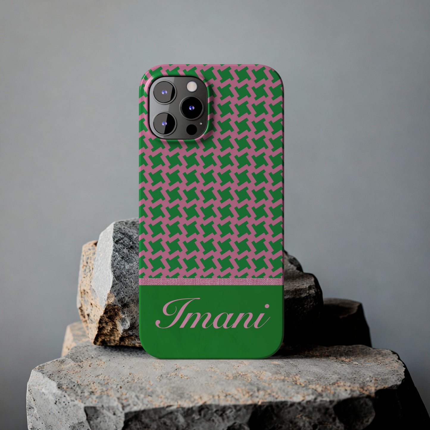 Imani Personalized Slim Phone Cases