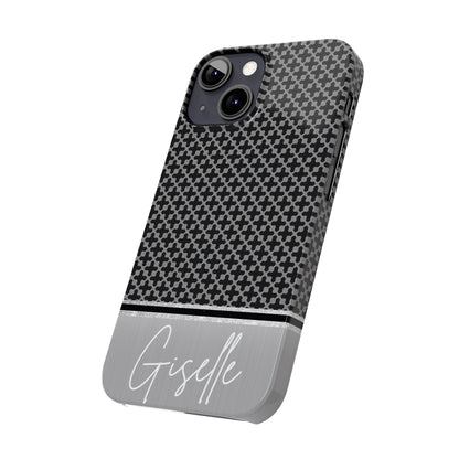 Giselle Personalized Slim Phone Cases