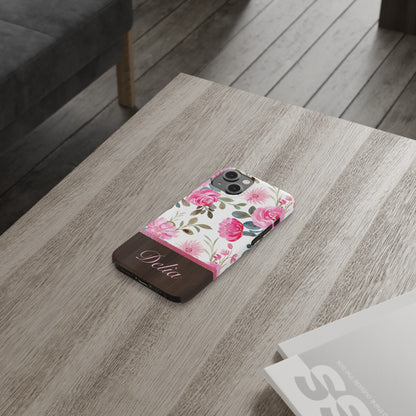 Delia Personalized Slim Phone Cases