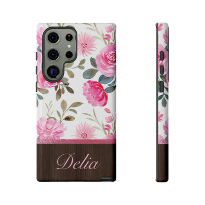 Delia Personalized Tough Cases