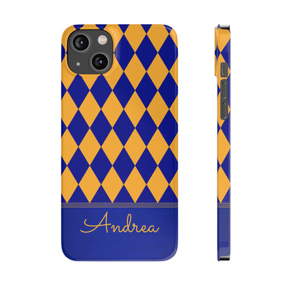 Andrea Personalized Slim Phone Cases