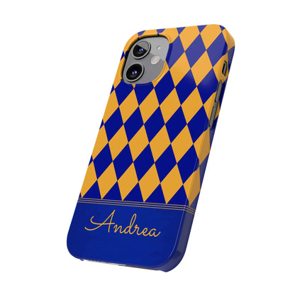 Andrea Personalized Slim Phone Cases