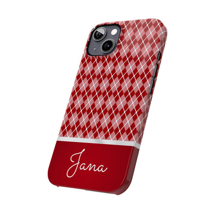 Jana Personalized Slim Phone Cases