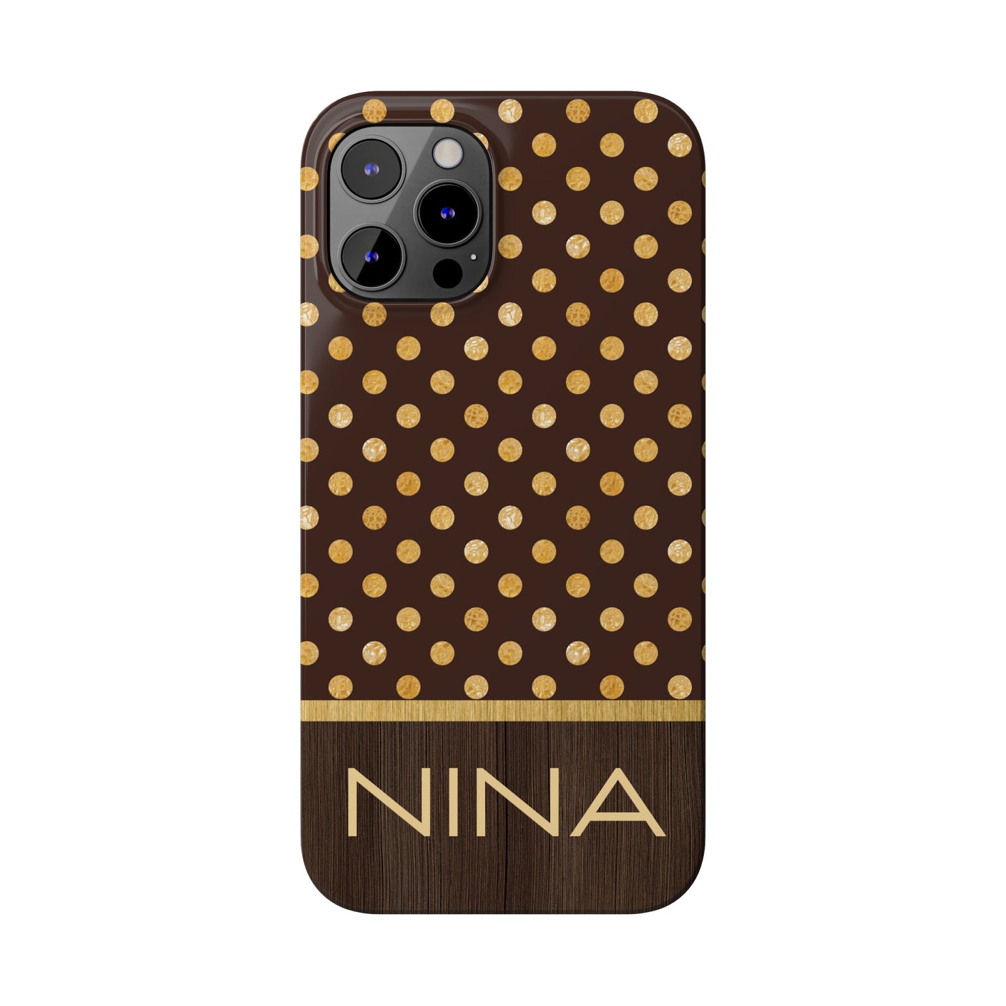 Nina Personalized Slim Phone Cases