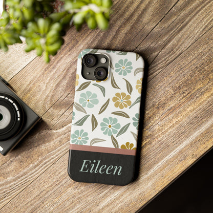 Eileen Personalized Slim Phone Cases