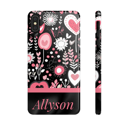 Allyson Personalized Slim Phone Cases