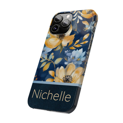 Nichelle Personalized Slim Phone Cases