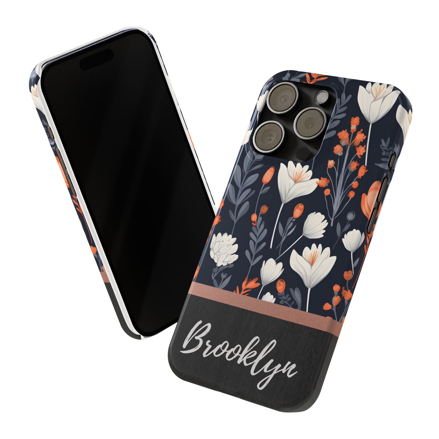 Brooklyn Personalized Slim Phone Cases