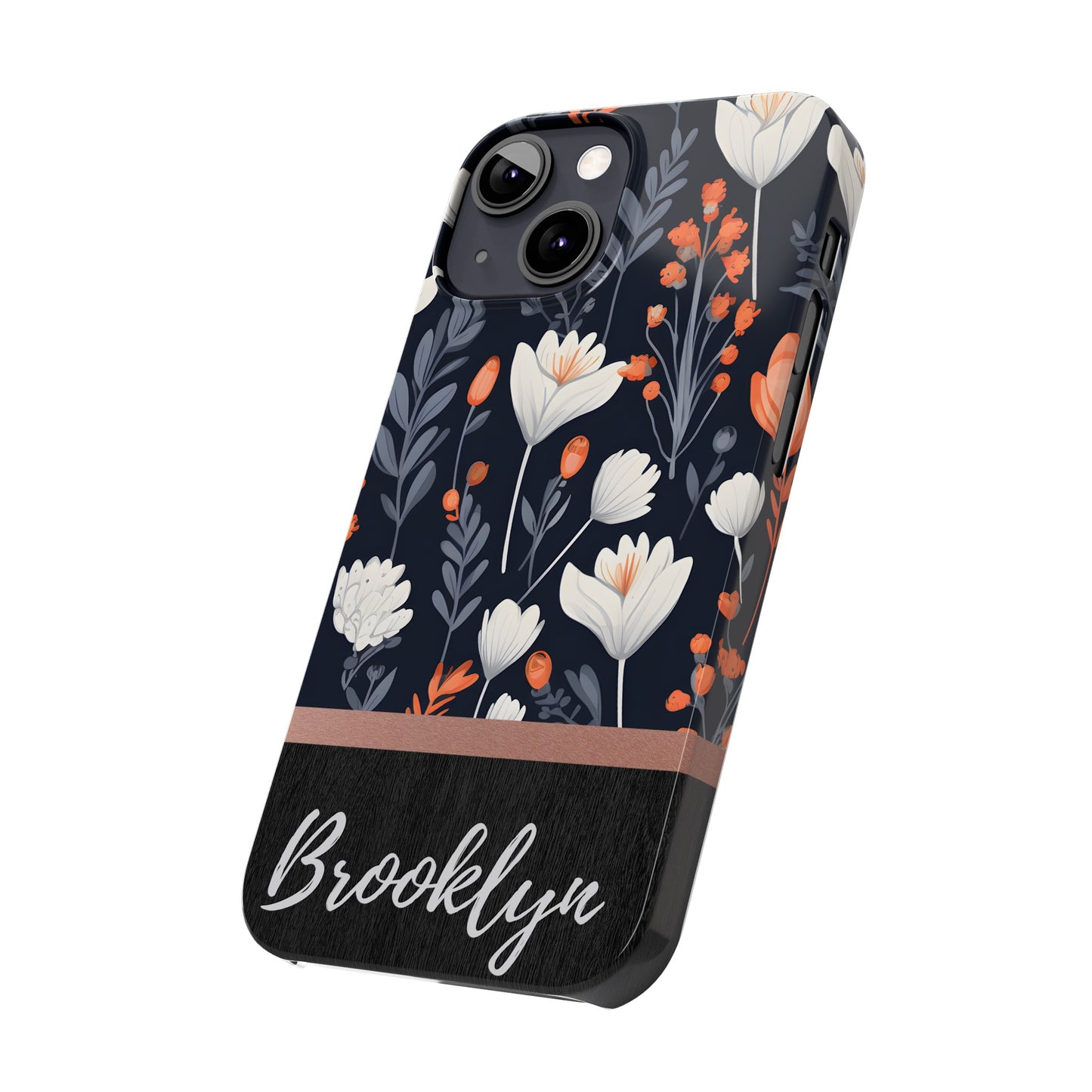 Brooklyn Personalized Slim Phone Cases