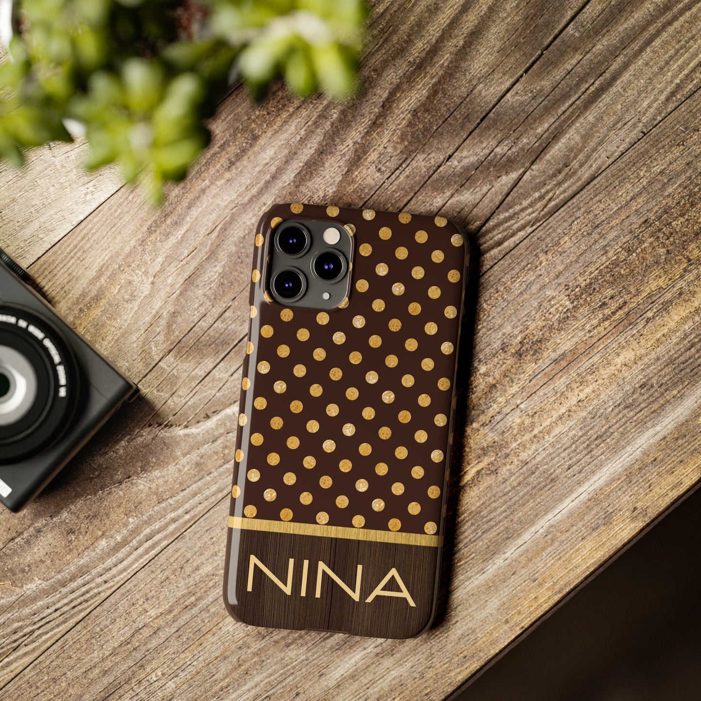 Nina Personalized Slim Phone Cases