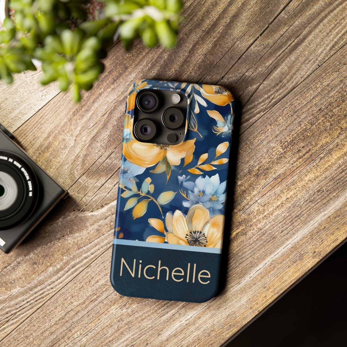 Nichelle Personalized Slim Phone Cases