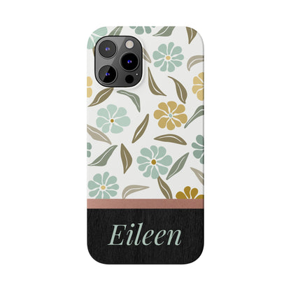 Eileen Personalized Slim Phone Cases