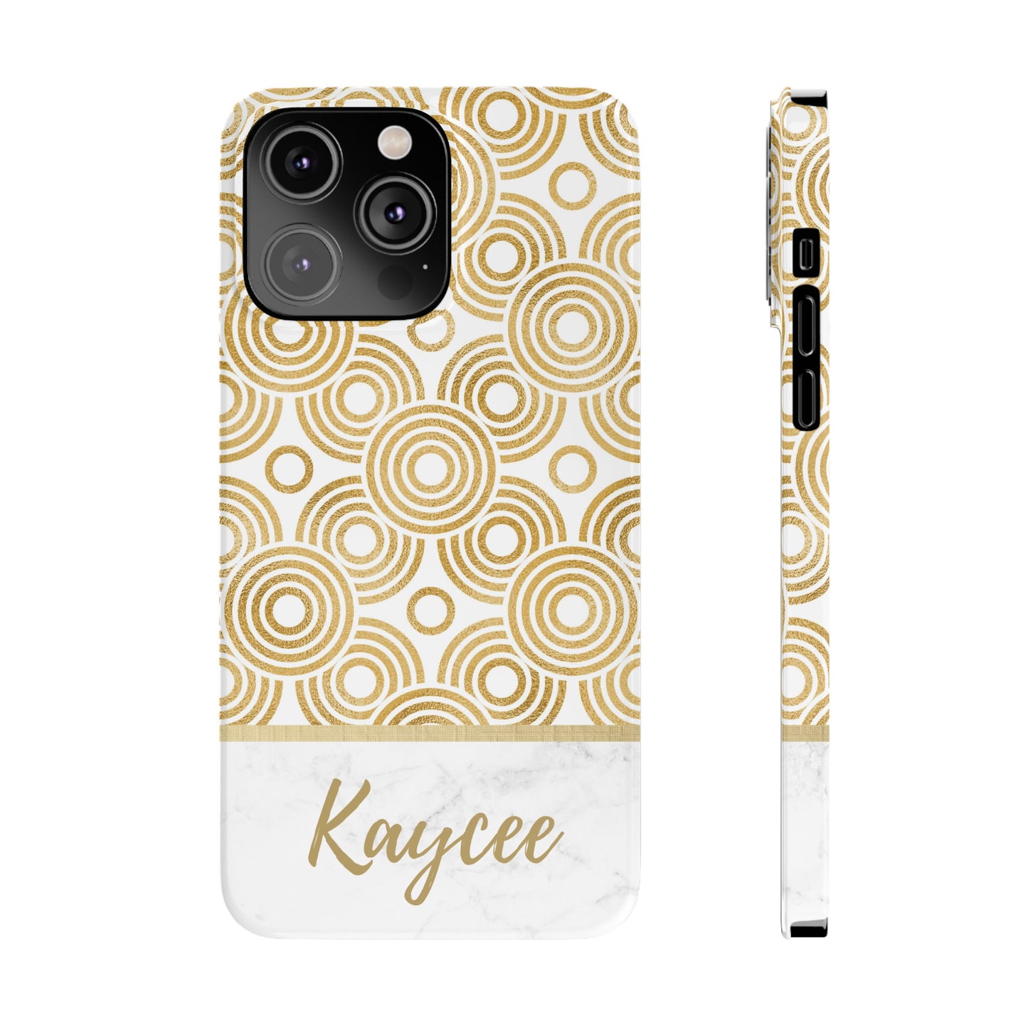 Kaycee Personalized Slim Phone Cases