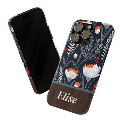 Elise Personalized Slim Phone Cases