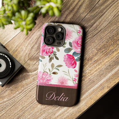 Delia Personalized Tough Cases