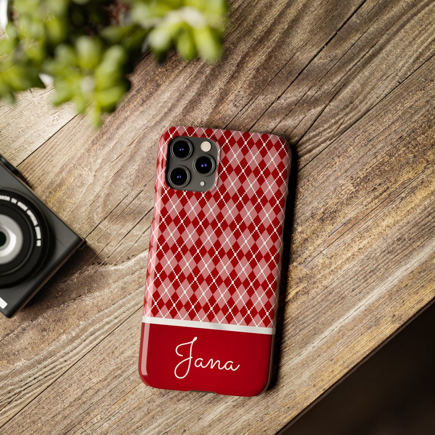 Jana Personalized Slim Phone Cases