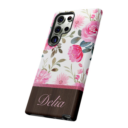 Delia Personalized Tough Cases