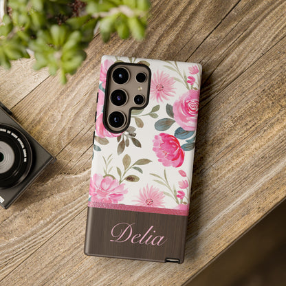 Delia Personalized Tough Cases