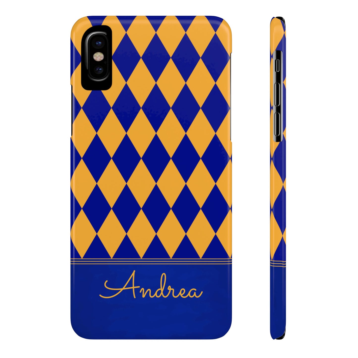 Andrea Personalized Slim Phone Cases