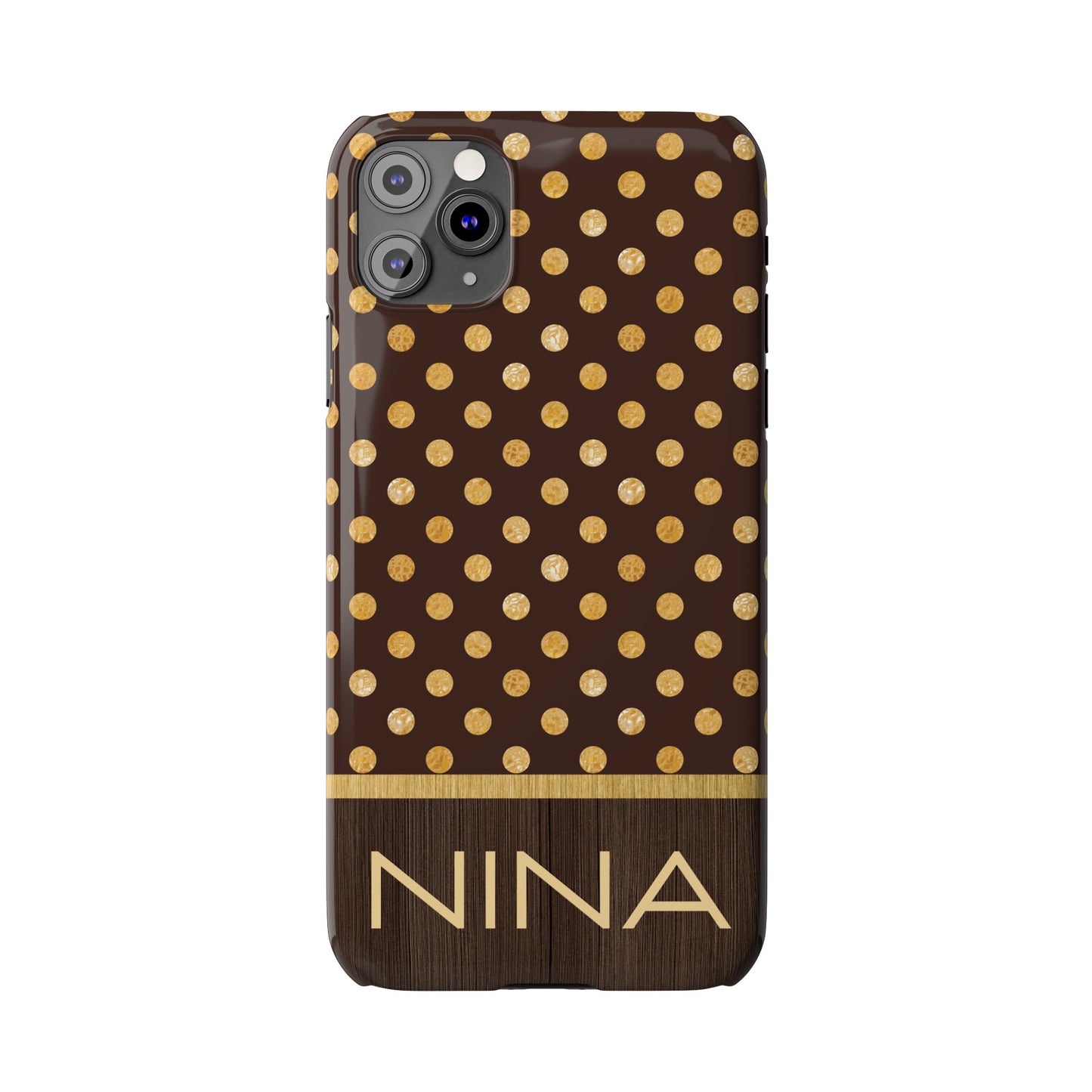 Nina Personalized Slim Phone Cases