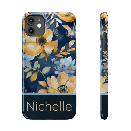 Nichelle Personalized Slim Phone Cases