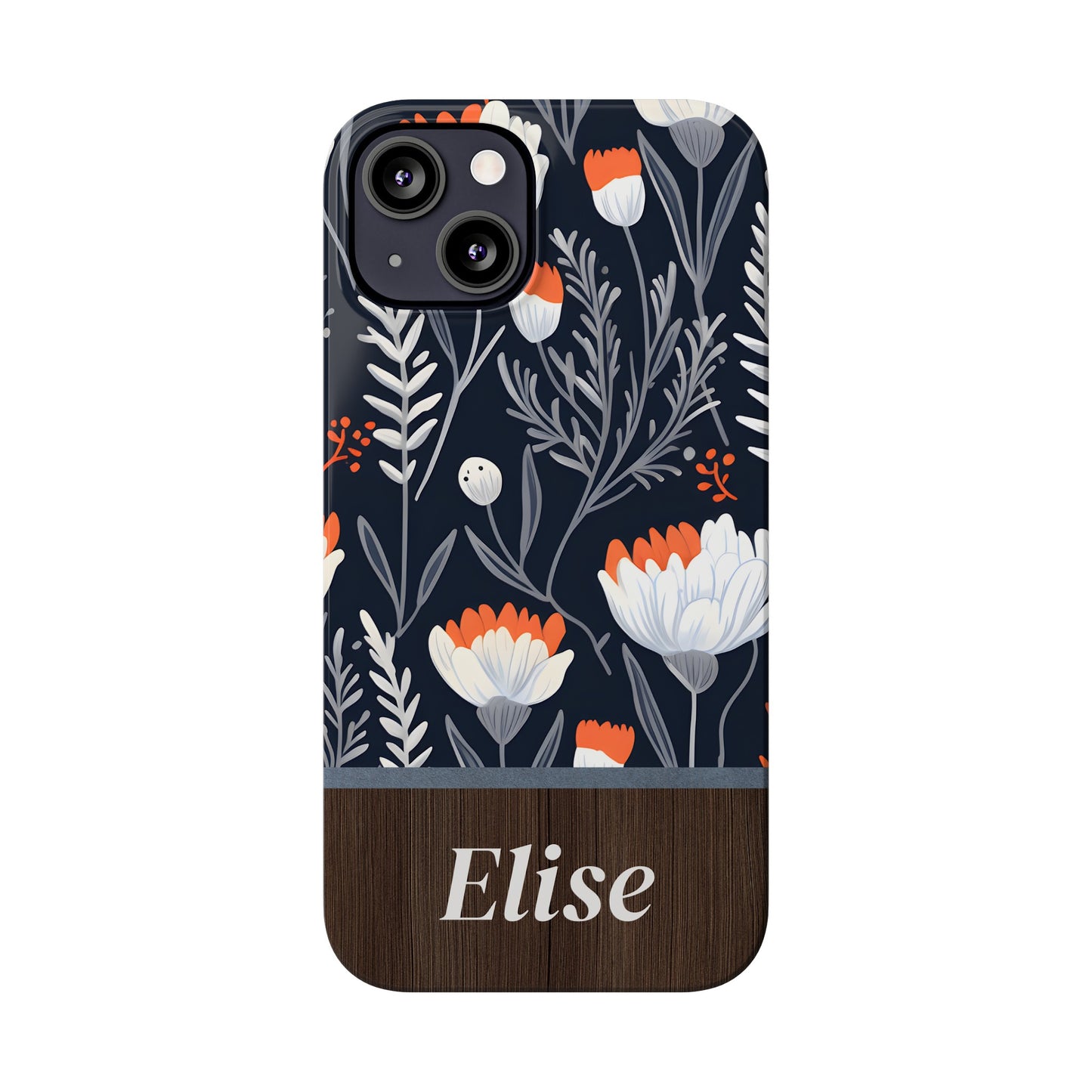 Elise Personalized Slim Phone Cases