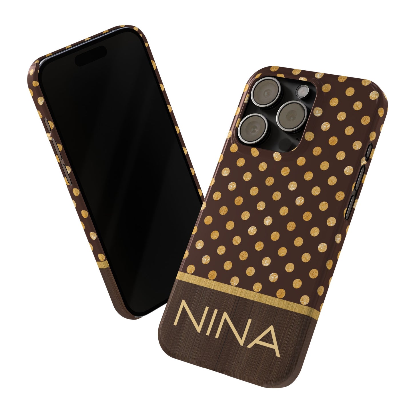 Nina Personalized Slim Phone Cases