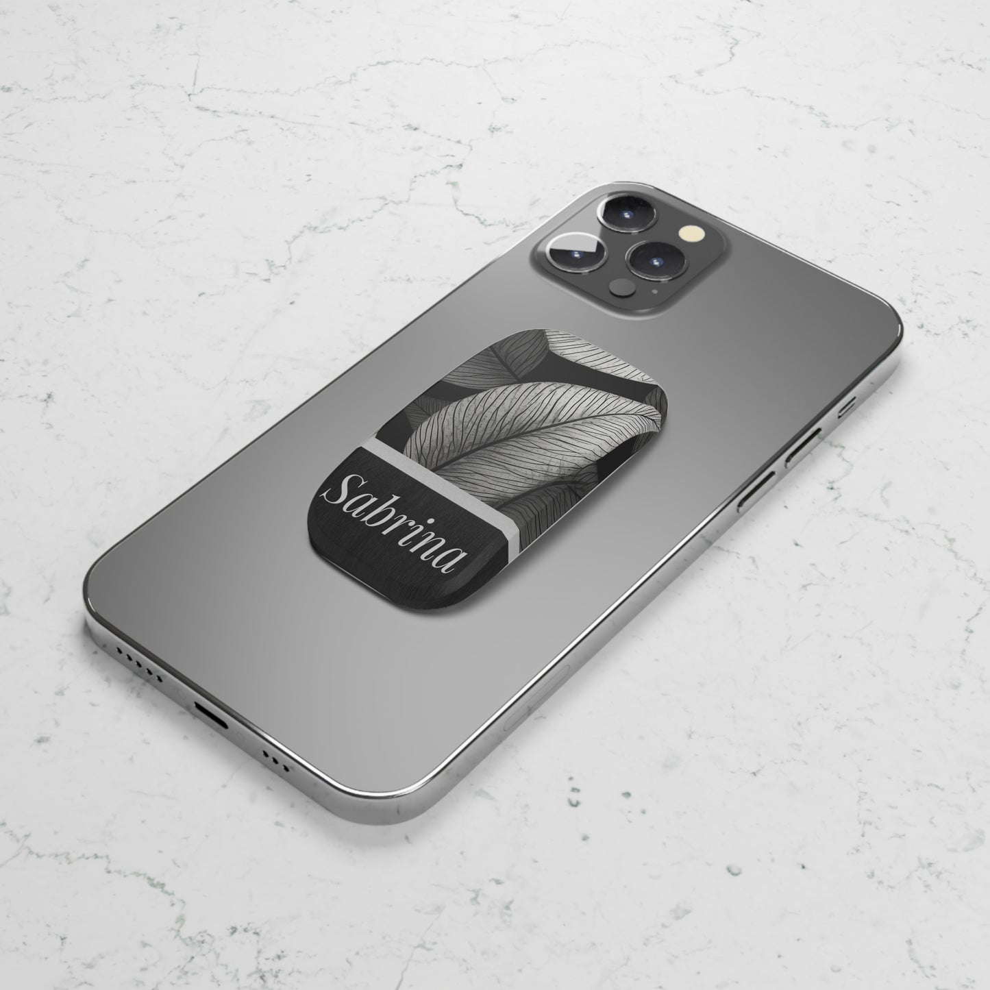 Sabrina Personalized Phone Click-On Grip