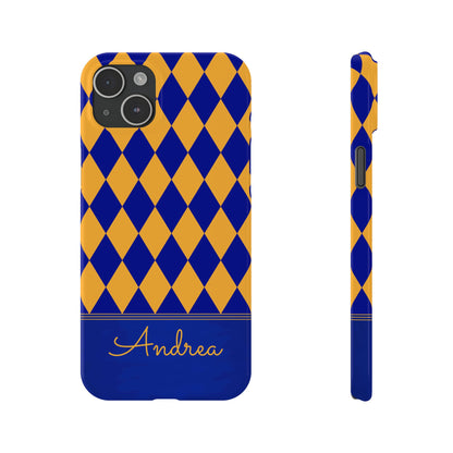 Andrea Personalized Slim Phone Cases