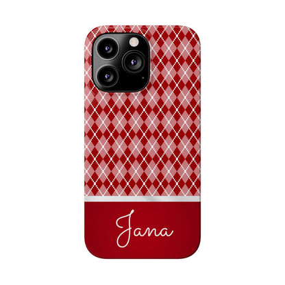 Jana Personalized Slim Phone Cases