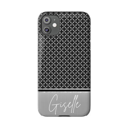 Giselle Personalized Slim Phone Cases