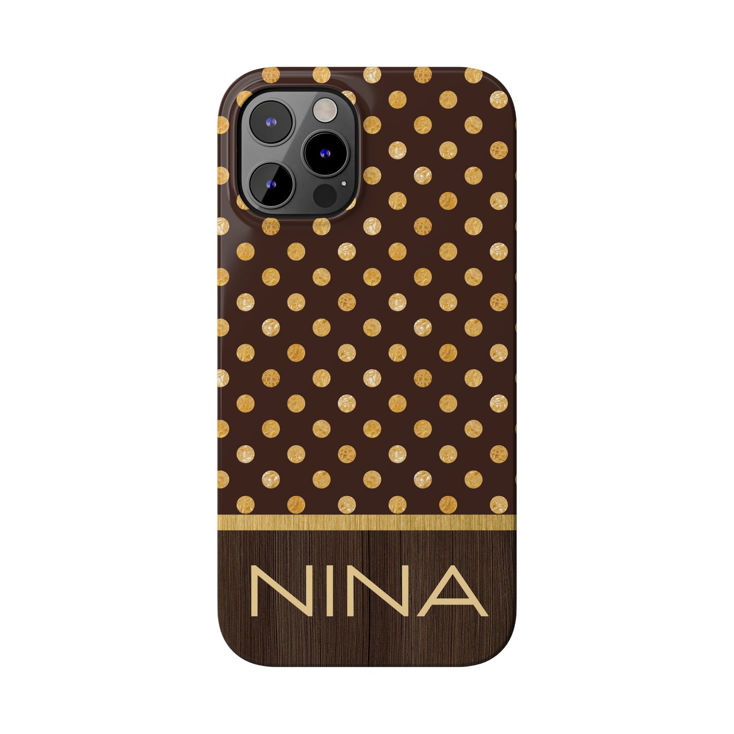 Nina Personalized Slim Phone Cases