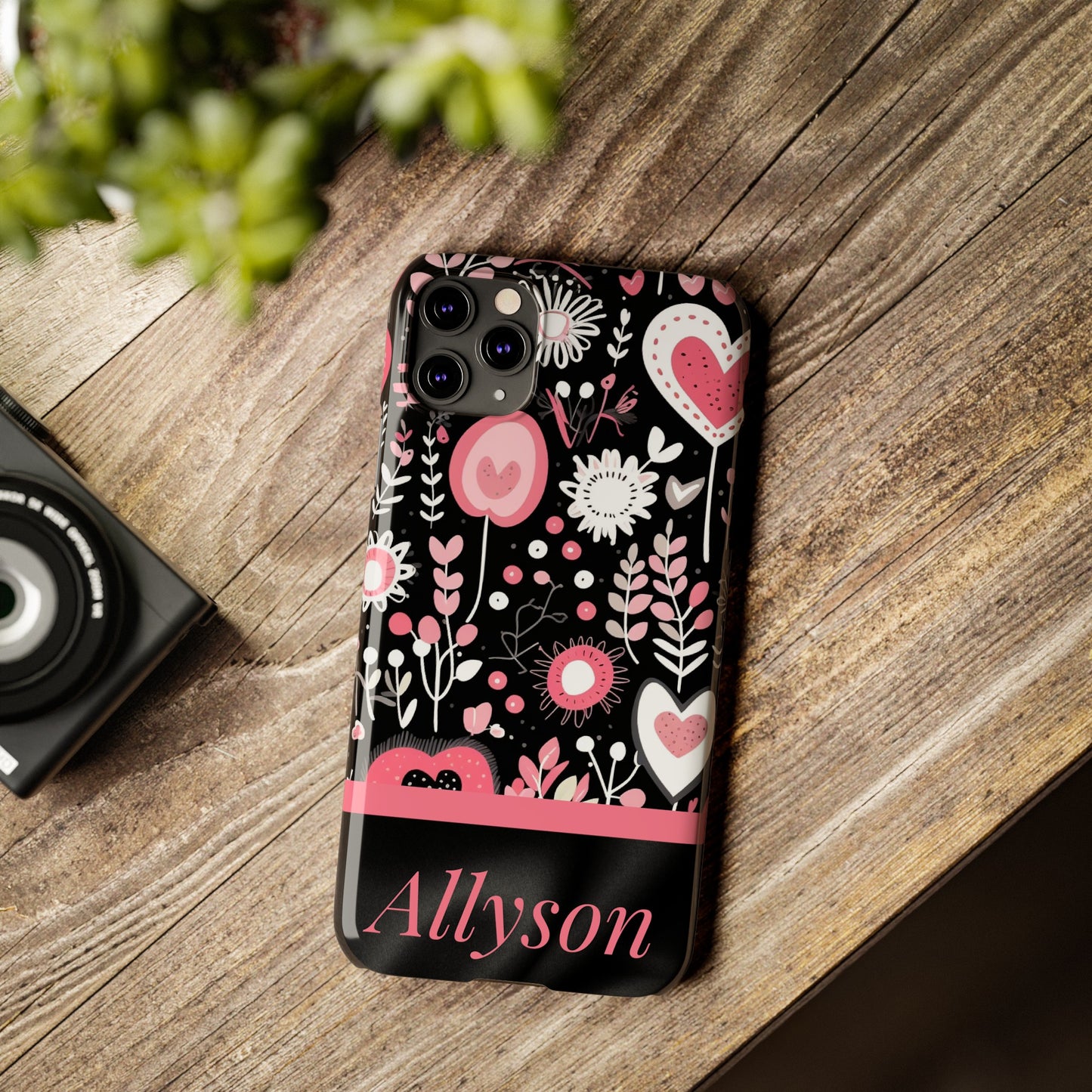 Allyson Personalized Slim Phone Cases