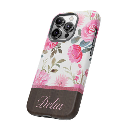 Delia Personalized Tough Cases