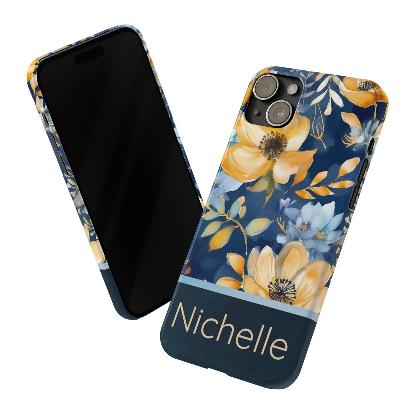 Nichelle Personalized Slim Phone Cases