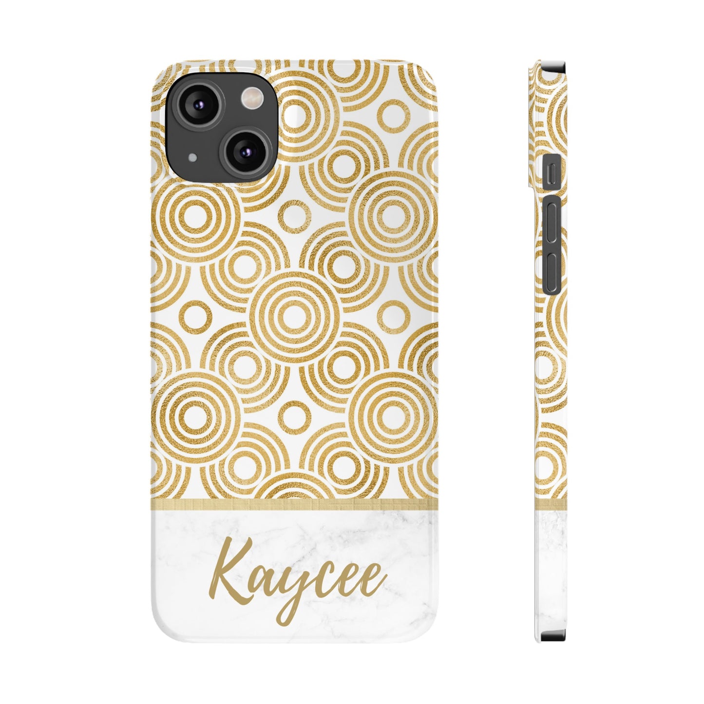 Kaycee Personalized Slim Phone Cases