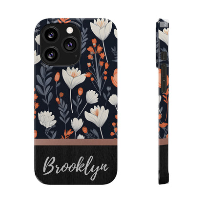 Brooklyn Personalized Slim Phone Cases