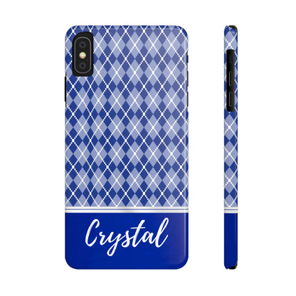 Crystal Personalized Slim Phone Cases