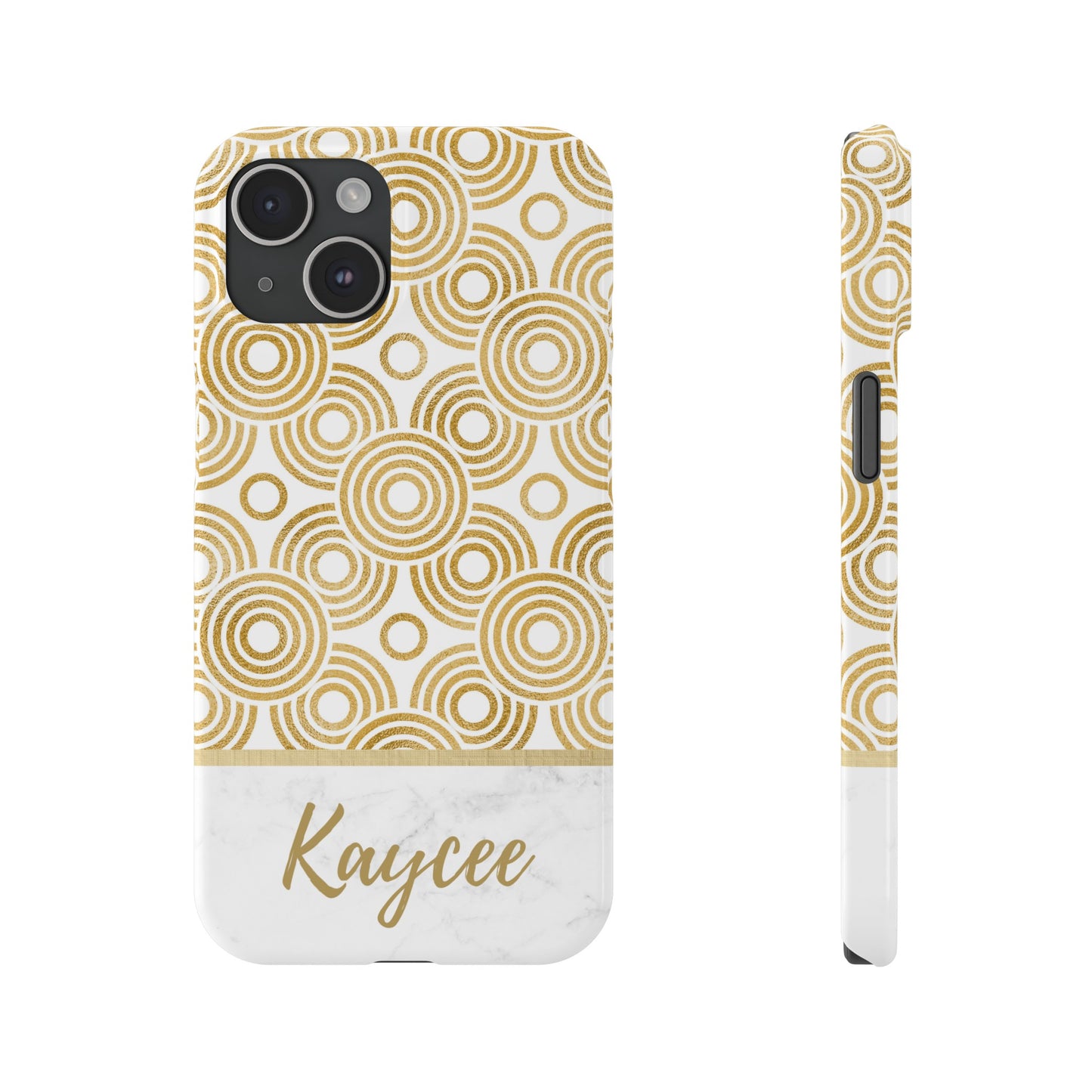 Kaycee Personalized Slim Phone Cases