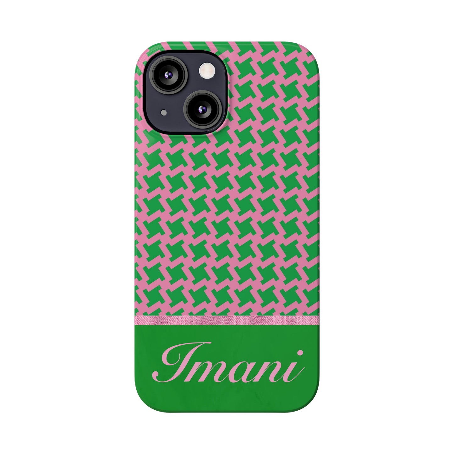 Imani Personalized Slim Phone Cases